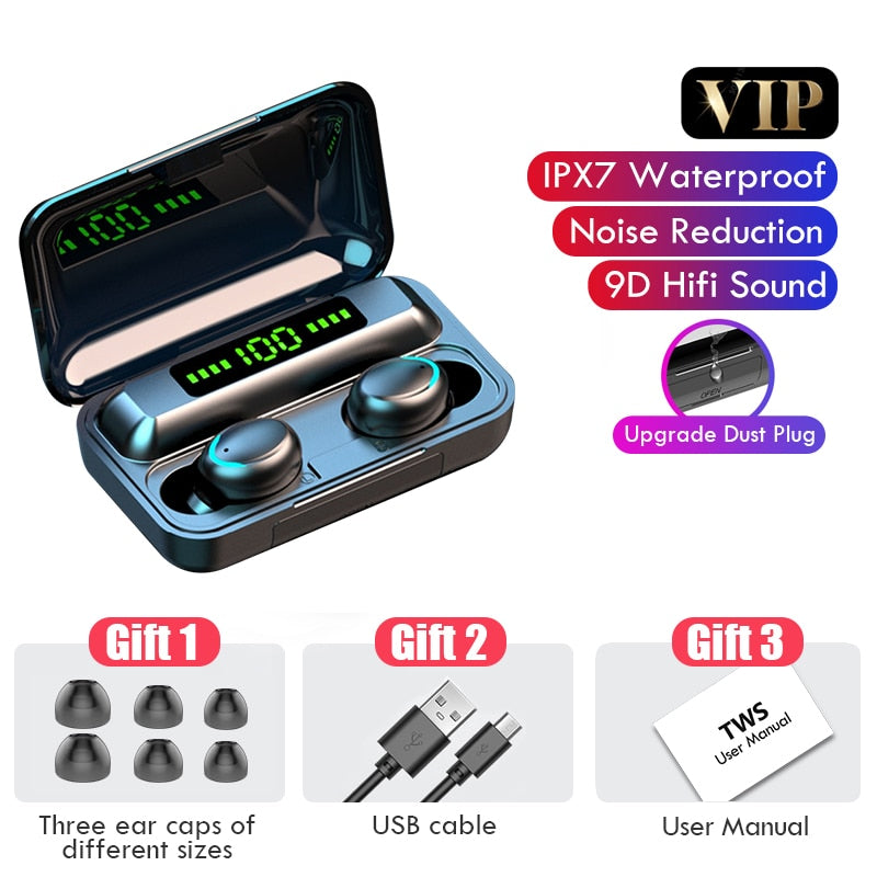 Waterproof wireless bluetooth discount earbuds